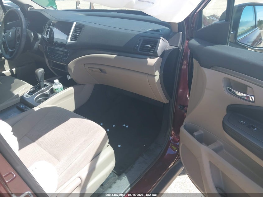 2017 Honda Pilot 3.5 Ex brown Lot 111044875949 Vin 5FNYF6H38HB067980