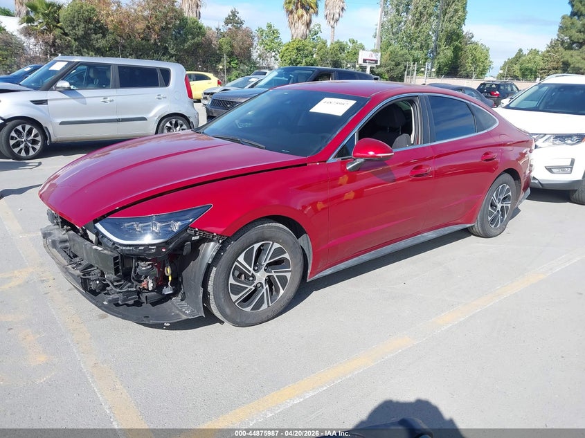 2023 Hyundai Sonata Hybrid Blue