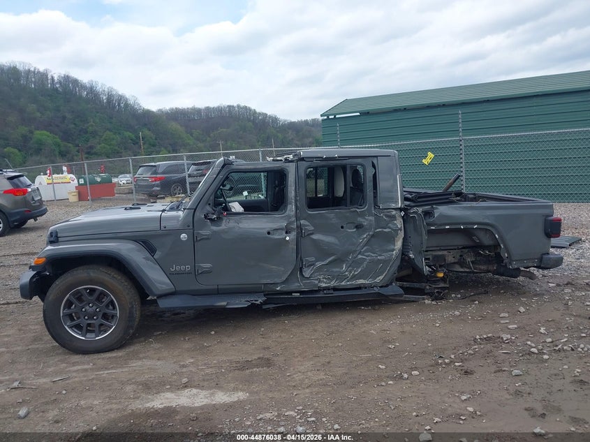 2020 Jeep Gladiator Overland 4X4 VIN: 1C6HJTFG3LL173026 Lot: 44876038