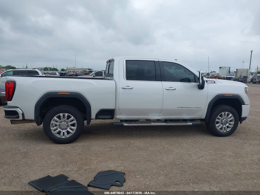2020 Gmc SIERRA 2500Hd 4Wd Standard Bed Denali white Lot 111044876042 Vin 1GT49REY5LF205647