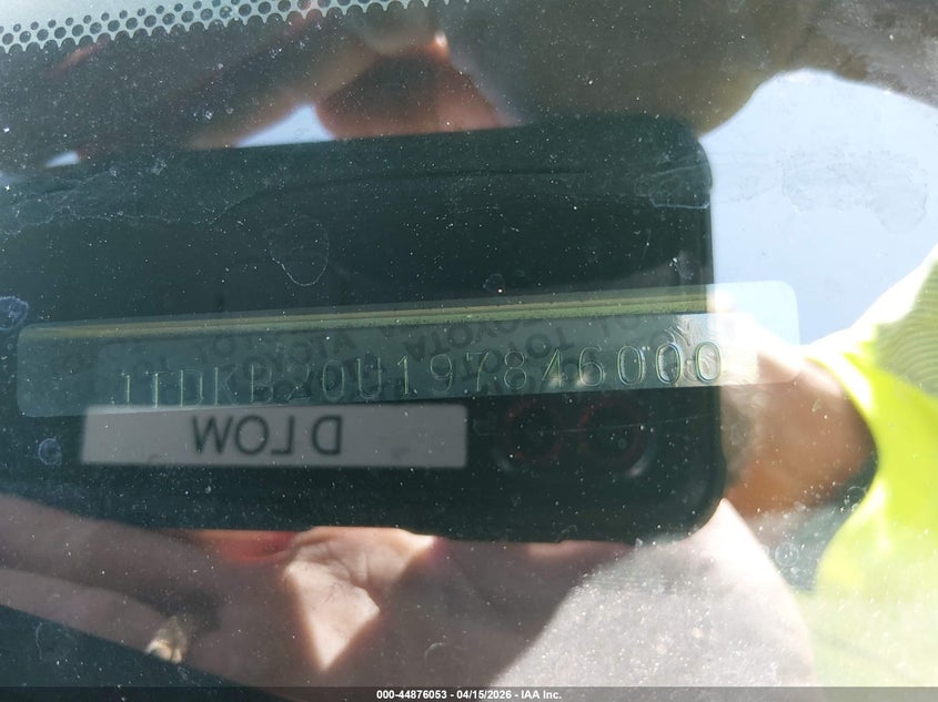 2009 Toyota Prius VIN: JTDKB20U197846000 Lot: 44876053