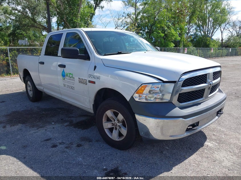 2018 Ram 1500 Tradesman 4X4 6'4 Box