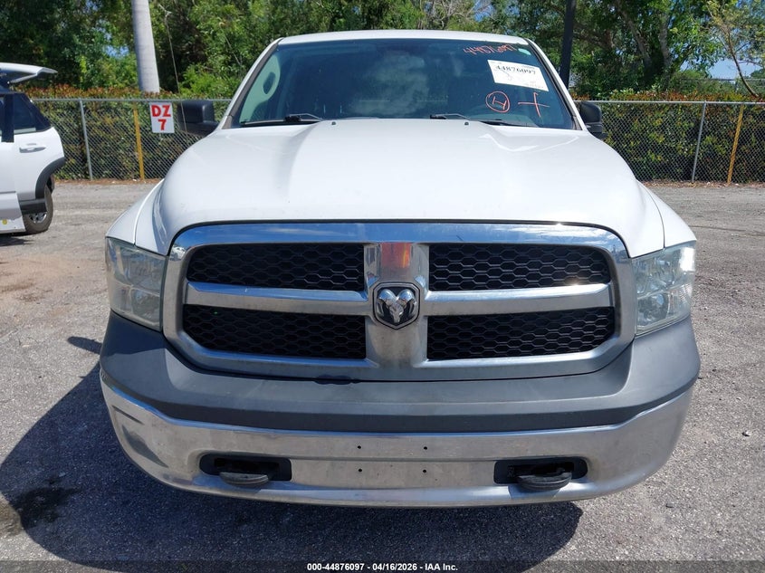 2018 Ram 1500 3.0 Ram Tradesman 4X4 6'4 Box white Lot 111044876097 Vin 1C6RR7SM0JS273037