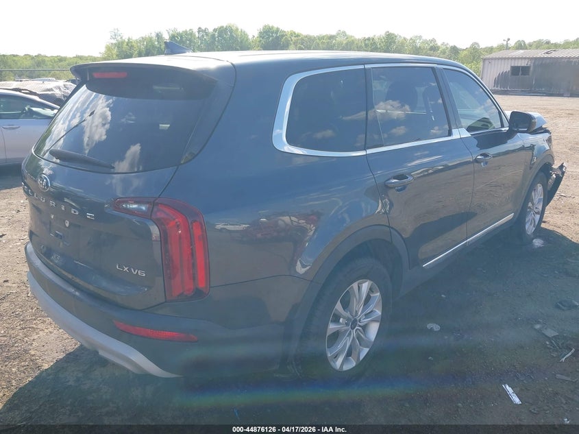 VIN 5XYP24HC0MG134098 2021 KIA TELLURIDE LX