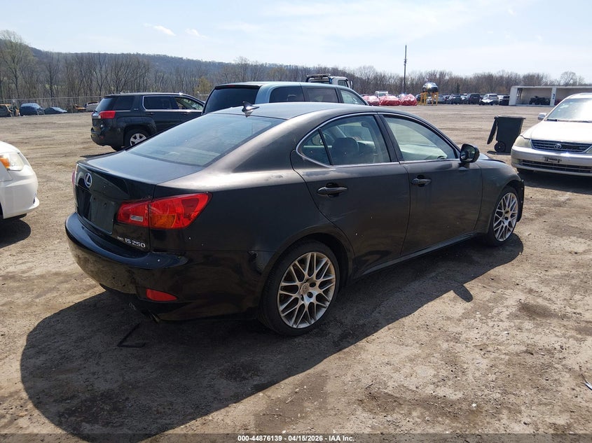 2007 Lexus Is 250 VIN: JTHCK262572016056 Lot: 44876139