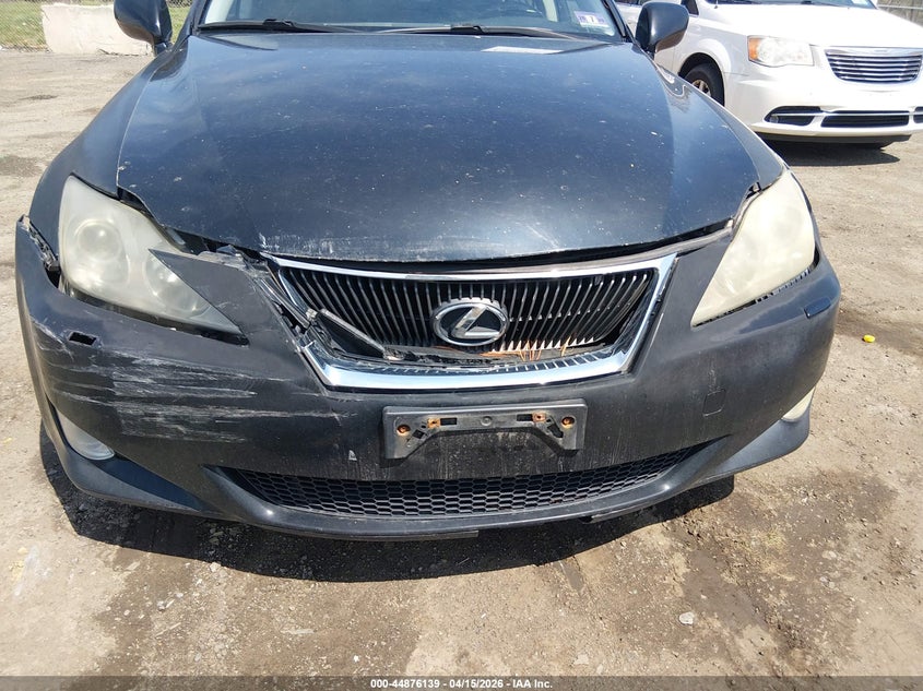 2007 Lexus Is 250 VIN: JTHCK262572016056 Lot: 44876139