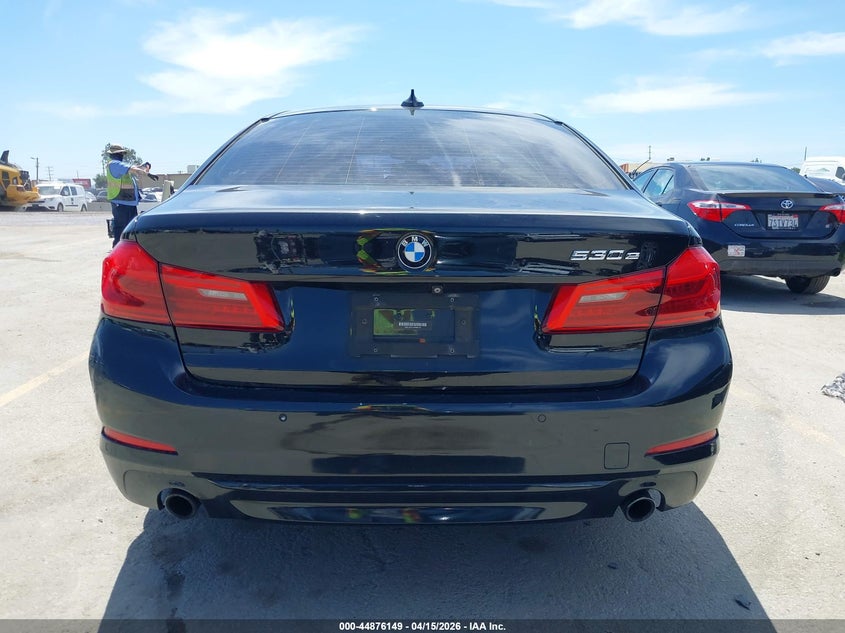 2019 BMW 530E Iperformance VIN: WBAJA9C57KB389155 Lot: 44876149