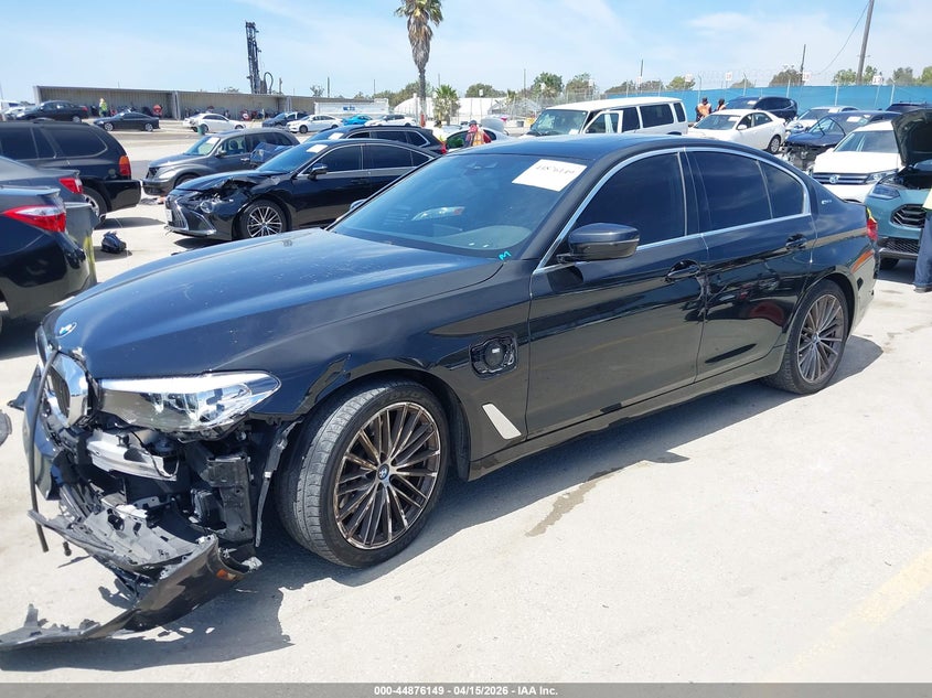 2019 BMW 530E Iperformance VIN: WBAJA9C57KB389155 Lot: 44876149