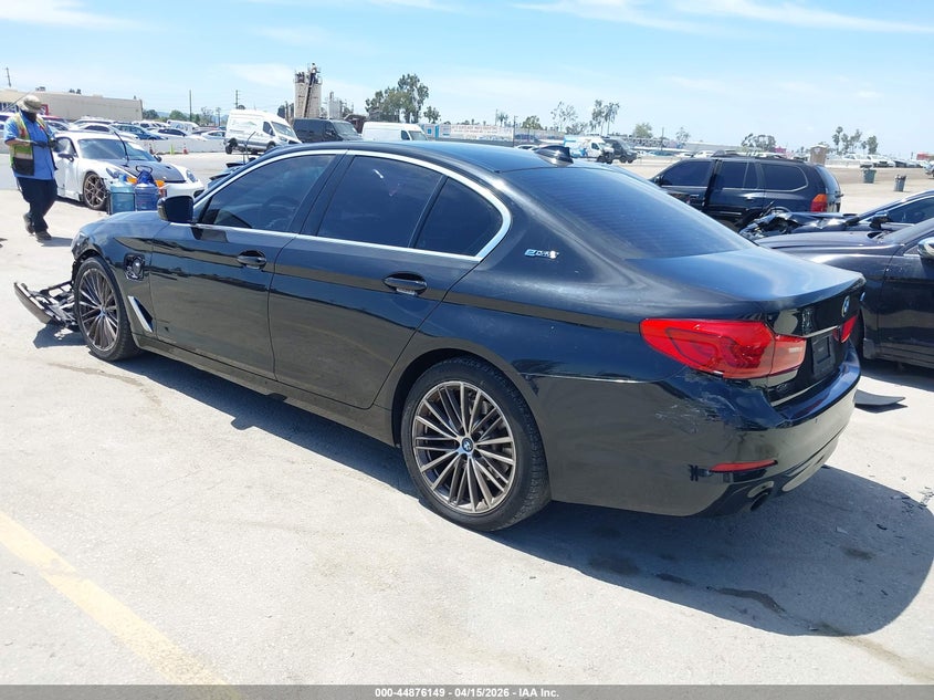 2019 BMW 530E Iperformance VIN: WBAJA9C57KB389155 Lot: 44876149
