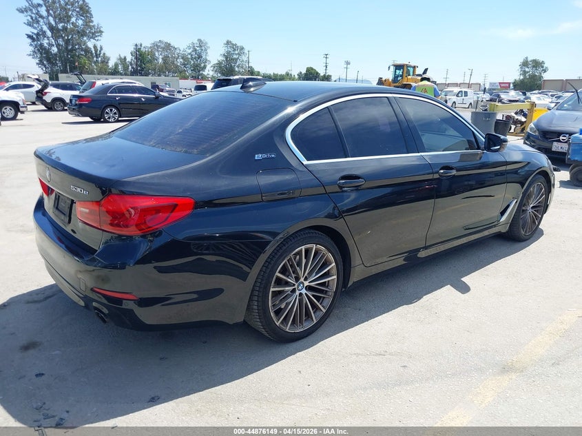 2019 BMW 530E Iperformance VIN: WBAJA9C57KB389155 Lot: 44876149