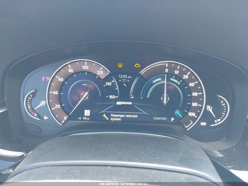 2019 BMW 530E Iperformance VIN: WBAJA9C57KB389155 Lot: 44876149