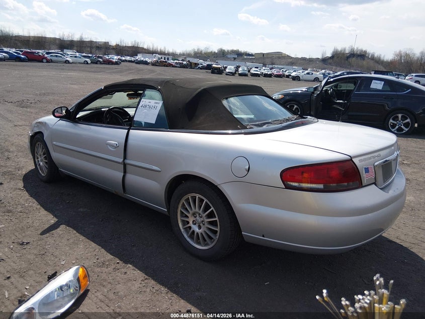 2005 CHRYSLER SEBRING CABRIO 2.7L V-6 DOHC, 200HP