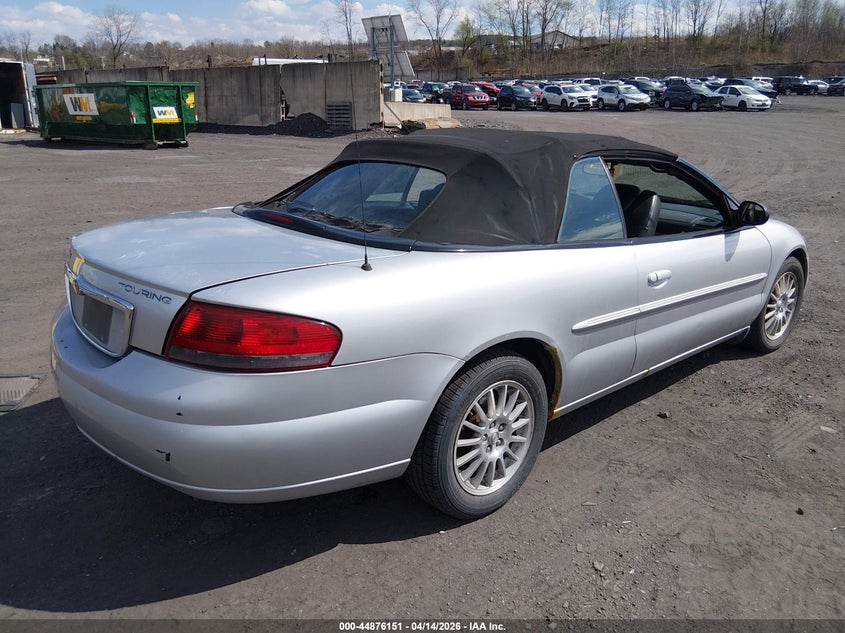 2005 CHRYSLER SEBRING CABRIO 2.7L V-6 DOHC, 200HP