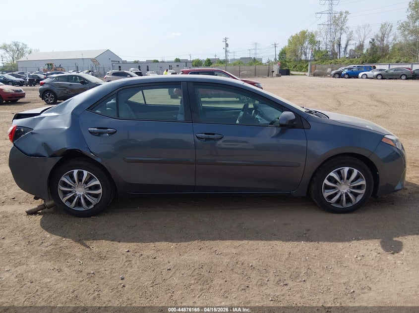 2014 Toyota Corolla Le VIN: 5YFBURHE9EP121995 Lot: 44876165