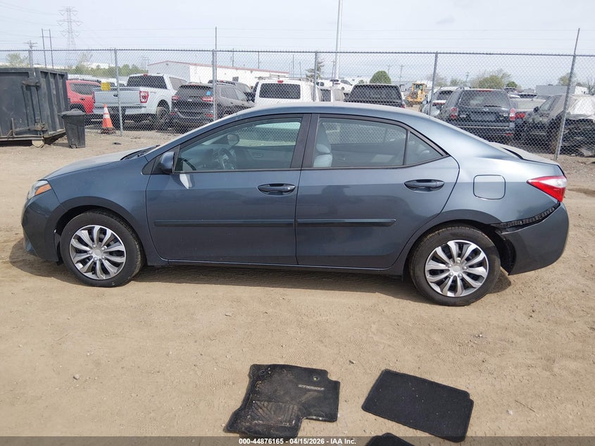 2014 Toyota Corolla Le VIN: 5YFBURHE9EP121995 Lot: 44876165