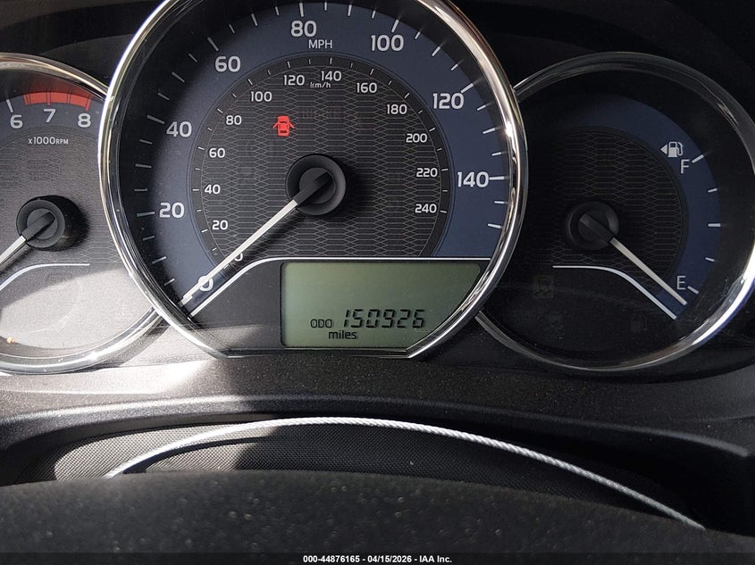 2014 Toyota Corolla Le VIN: 5YFBURHE9EP121995 Lot: 44876165