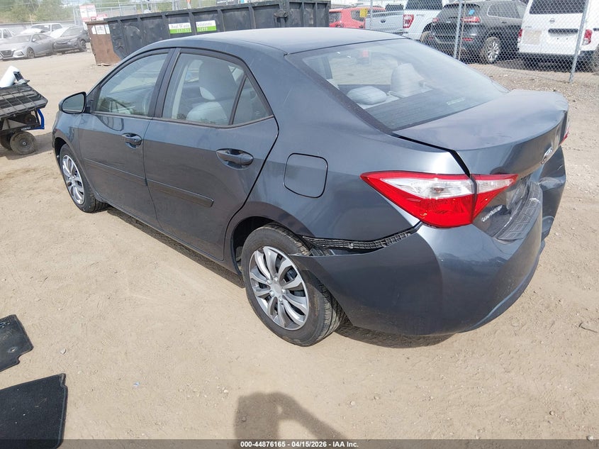 2014 Toyota Corolla Le VIN: 5YFBURHE9EP121995 Lot: 44876165