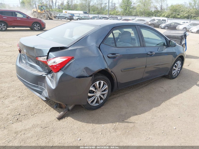 2014 Toyota Corolla Le VIN: 5YFBURHE9EP121995 Lot: 44876165