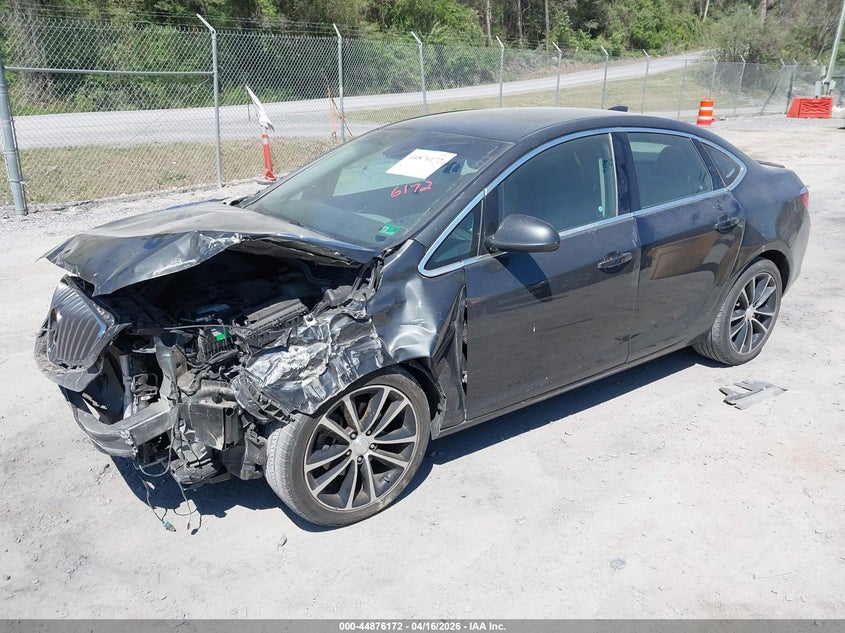 Vin: 1g4pr5sk2h4110757, lot: 45373503, buick verano sport touring 20172