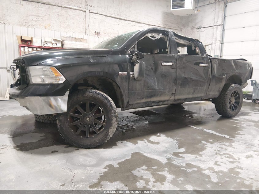 1C6RR7TT0HS807508 2017 Ram 1500 5.7 Ram Slt 4X4 6'4 Box black