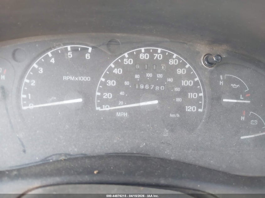 2000 Ford Ranger Xl/Xlt VIN: 1FTZR15V6YPA53778 Lot: 44876215