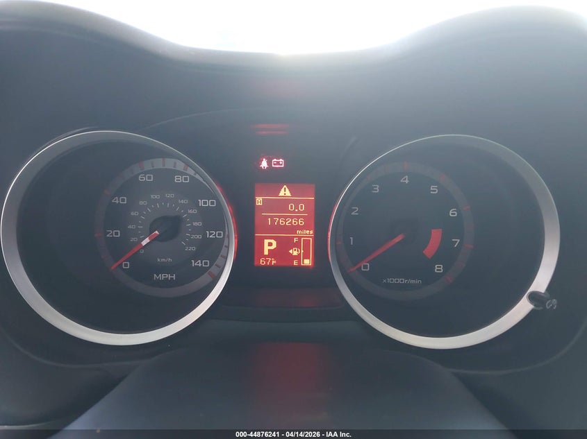 2008 Mitsubishi Lancer De/Es VIN: JA3AU26U28U033101 Lot: 44876241