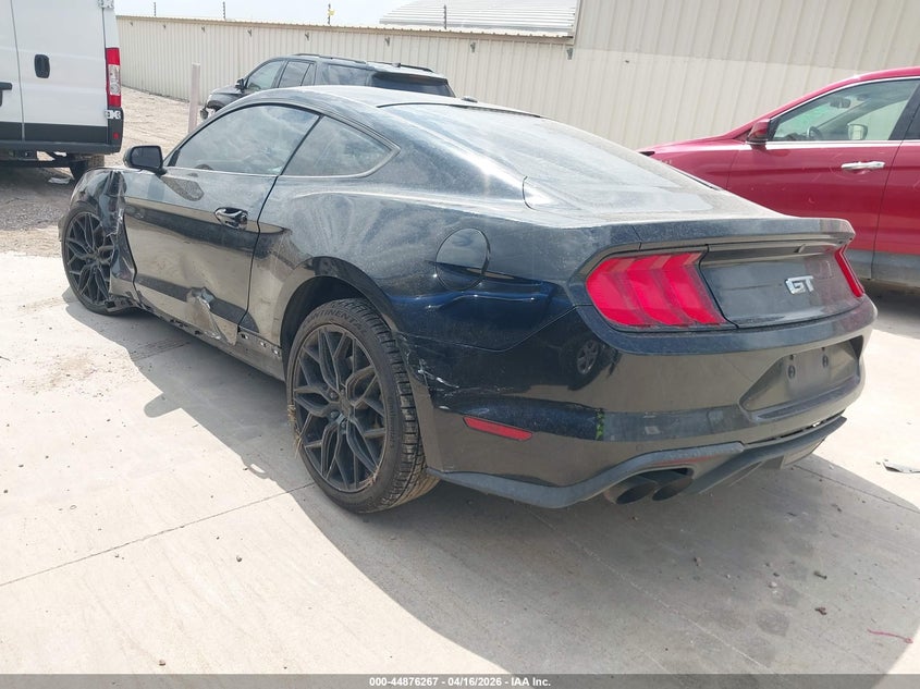 2020 Ford Mustang 5.0 Gt Fastback black Lot 111044876267 Vin 1FA6P8CF5L5137923