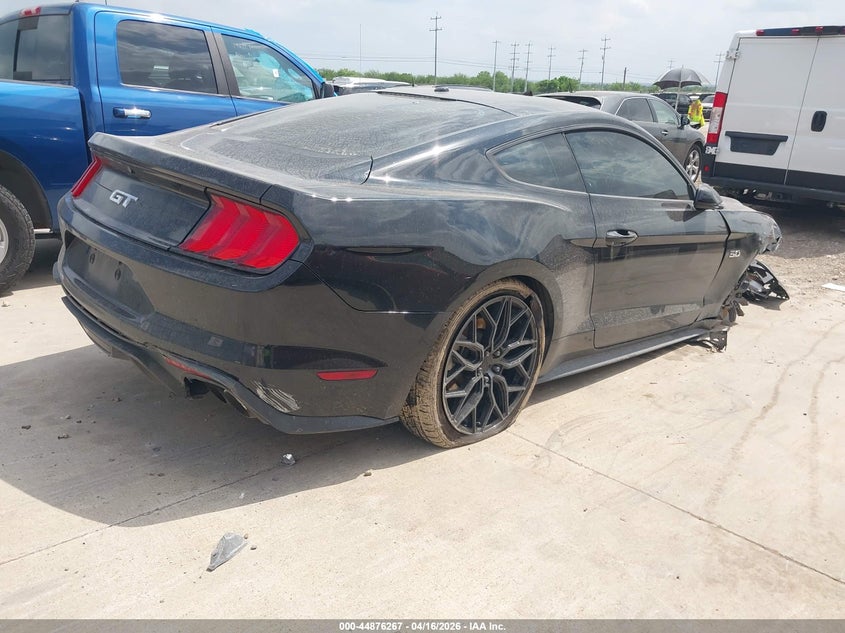 2020 Ford Mustang 5.0 Gt Fastback black Lot 111044876267 Vin 1FA6P8CF5L5137923
