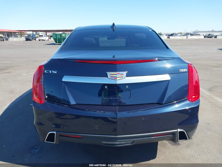 2018 Cadillac Cts 3.6 Cts Luxury blue Lot 111044876268 Vin 1G6AR5SS5J0142385
