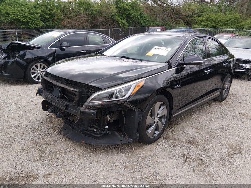 2017 Hyundai Sonata Hybrid Limited VIN: KMHE34L18HA051854 Lot: 44876276