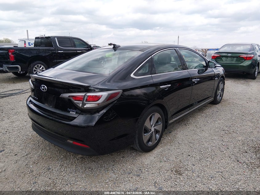2017 Hyundai Sonata Hybrid Limited VIN: KMHE34L18HA051854 Lot: 44876276