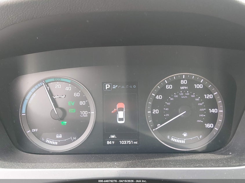 2017 Hyundai Sonata Hybrid Limited VIN: KMHE34L18HA051854 Lot: 44876276