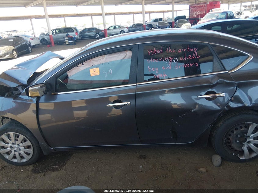 2015 Nissan Sentra Sv VIN: 3N1AB7AP1FY344148 Lot: 44876285