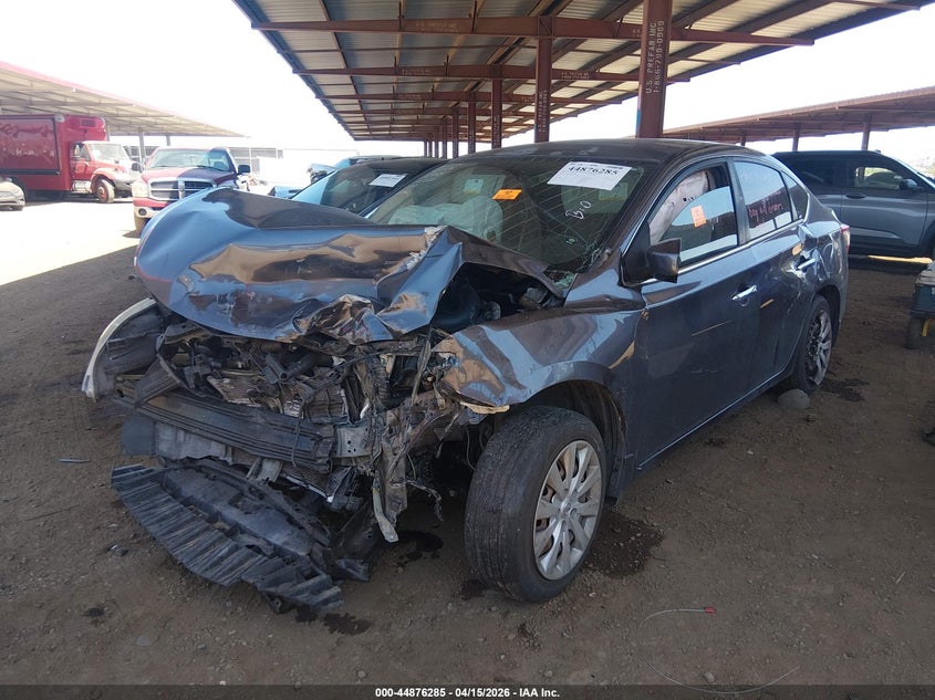 2015 Nissan Sentra Sv VIN: 3N1AB7AP1FY344148 Lot: 44876285