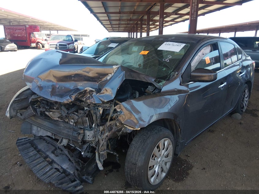 2015 Nissan Sentra Sv VIN: 3N1AB7AP1FY344148 Lot: 44876285
