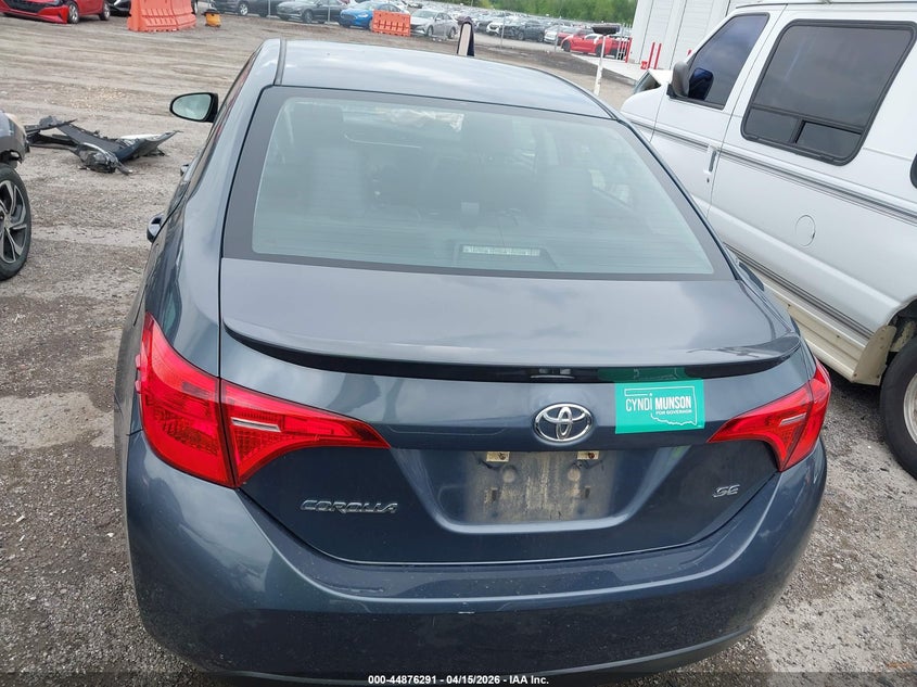 2017 Toyota Corolla Se VIN: 5YFBURHE9HP691869 Lot: 44876291
