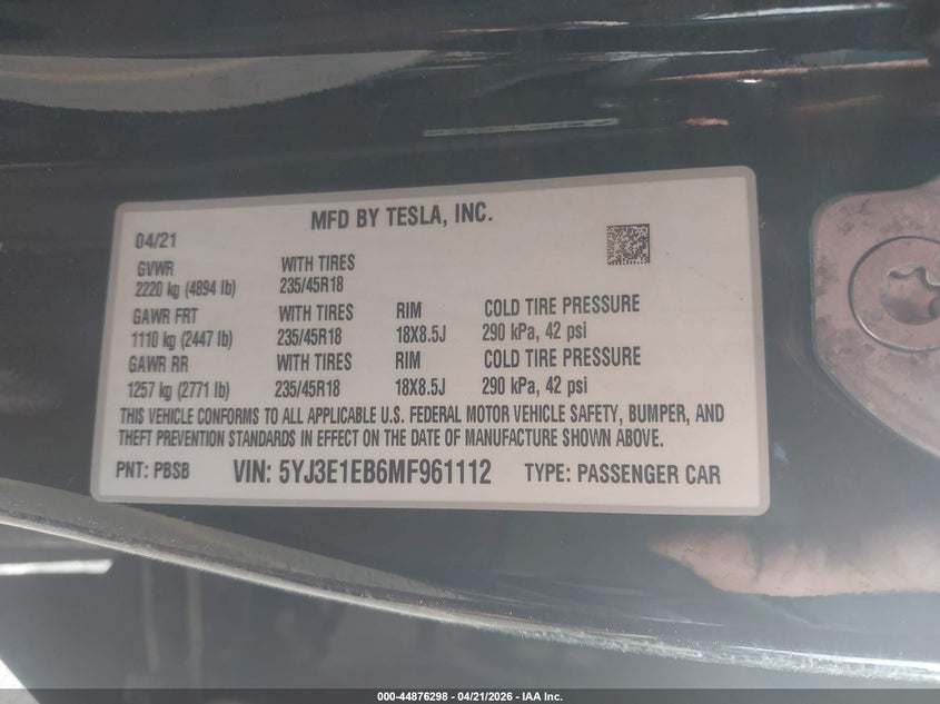 AtlanticExpress - Tesla Model 3