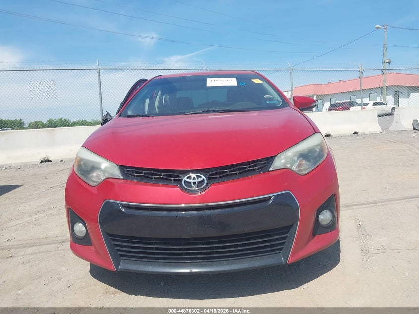 2015 Toyota Corolla S Plus VIN: 2T1BURHE6FC273184 Lot: 44876302
