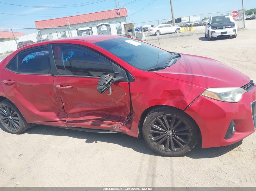 2015 Toyota Corolla S Plus VIN: 2T1BURHE6FC273184 Lot: 44876302