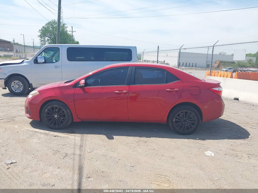 2015 Toyota Corolla S Plus VIN: 2T1BURHE6FC273184 Lot: 44876302
