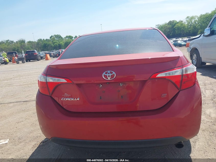 2015 Toyota Corolla S Plus VIN: 2T1BURHE6FC273184 Lot: 44876302