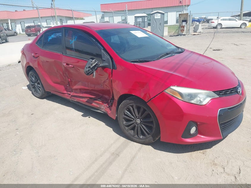2015 Toyota Corolla S Plus VIN: 2T1BURHE6FC273184 Lot: 44876302