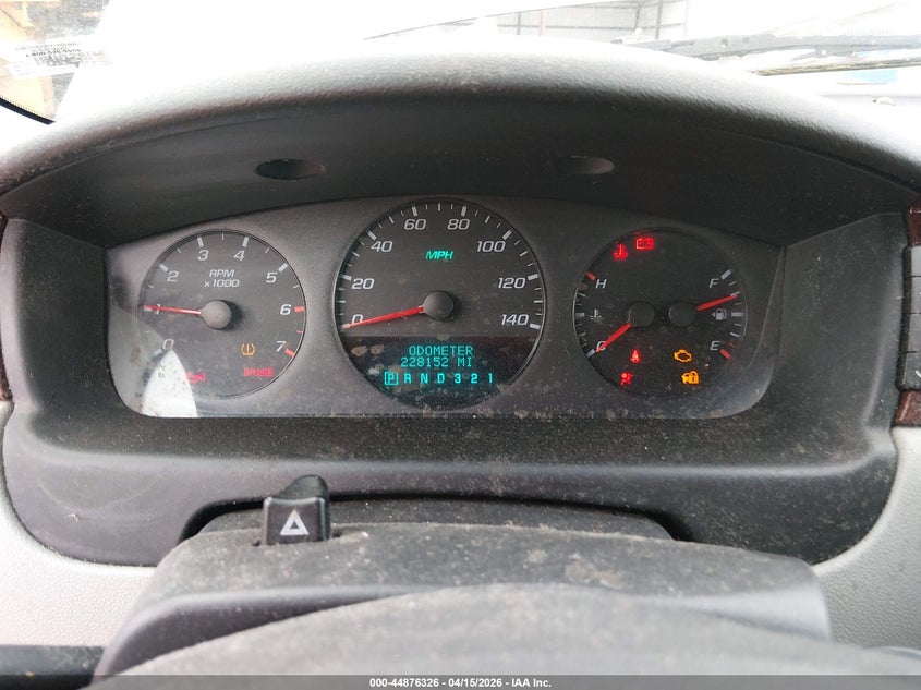 2007 Chevrolet Impala Ls VIN: 2G1WB55K279388725 Lot: 44876326