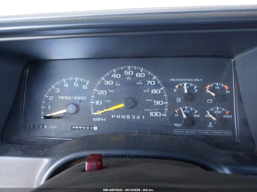 1997 Chevrolet Suburban 1500 VIN: 3GNFK16R2VG177966 Lot: 44876343