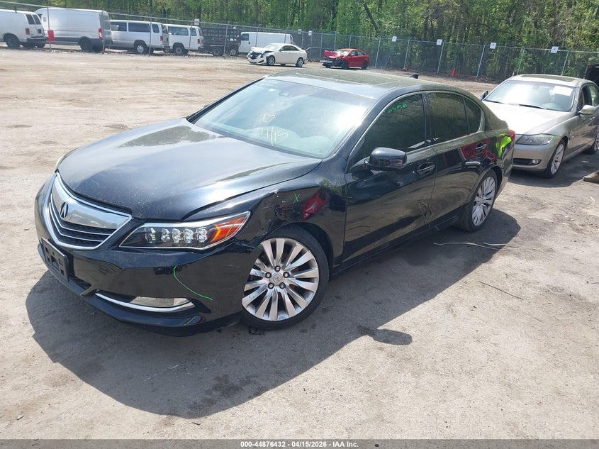 2015 Acura RLX 3.5 Rlx black Lot 111044876432 Vin JH4KC1F55FC000185