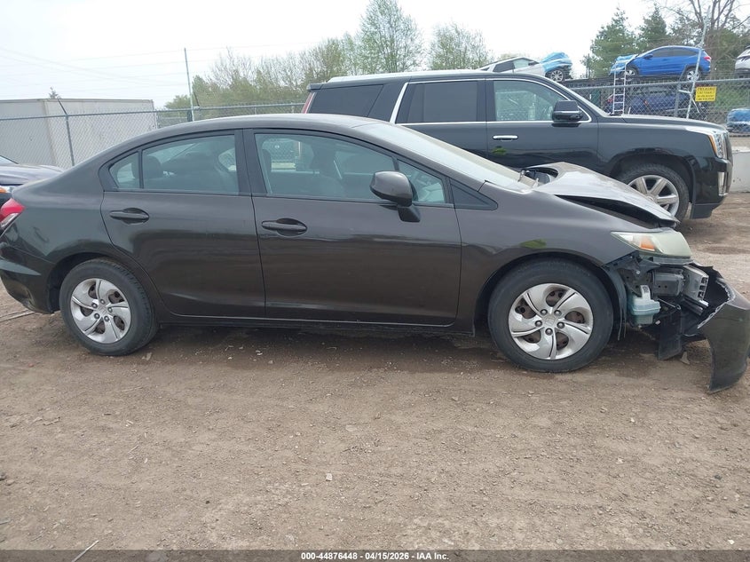 2013 Honda Civic Lx VIN: 2HGFB2F53DH601098 Lot: 44876448