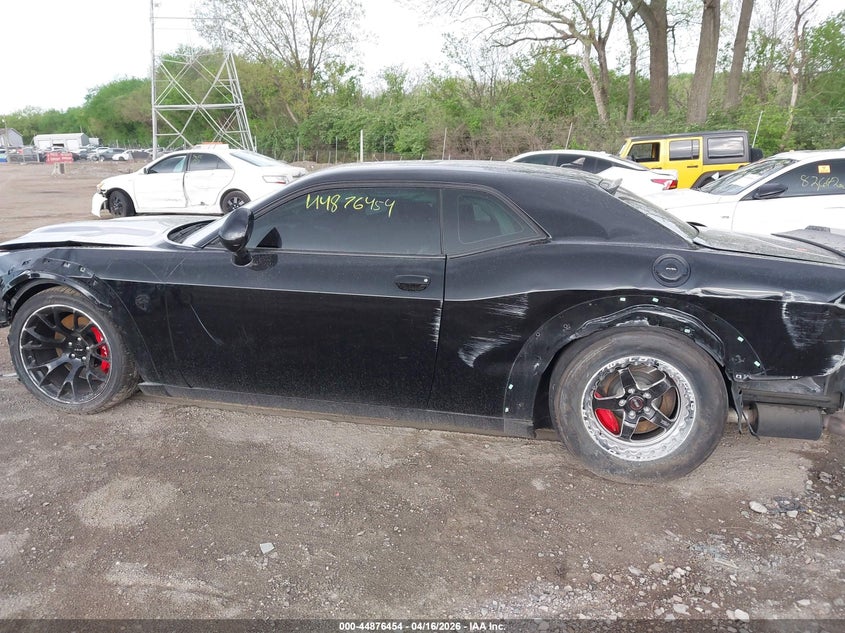 2C3CDZC99LH181569 2020 Dodge Challenger 6.2 Srt Hellcat Widebody black