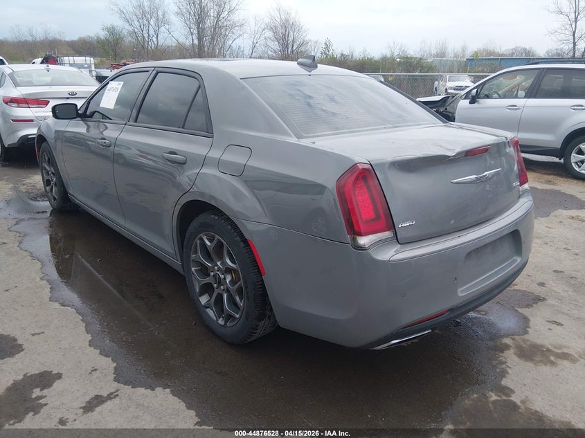 2017 Chrysler 300 3.6 S Awd grey Lot 111044876528 Vin 2C3CCAGG3HH604120
