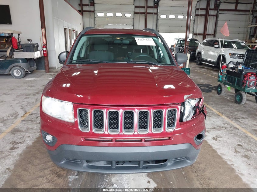 2012 Jeep Compass Sport VIN: 1C4NJDBB0CD537862 Lot: 44876543