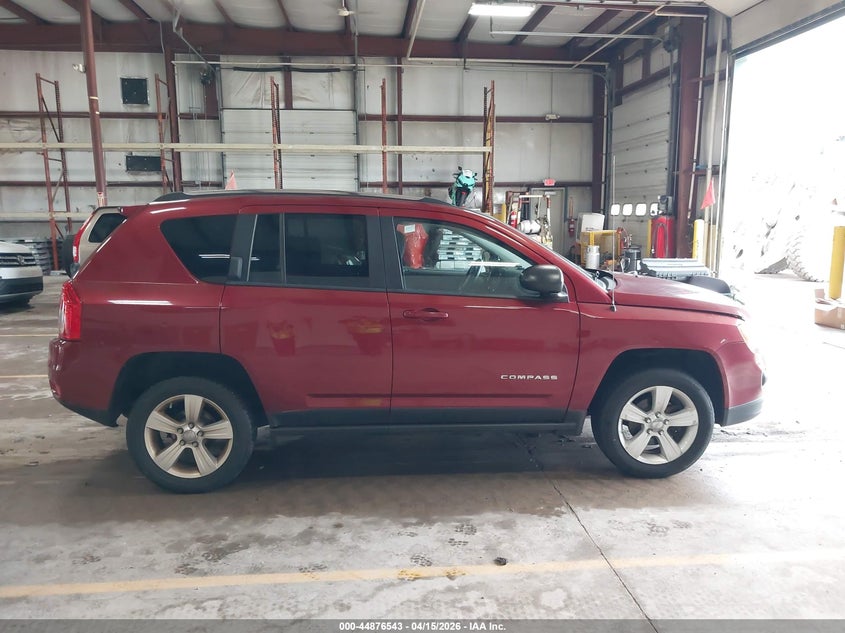2012 Jeep Compass Sport VIN: 1C4NJDBB0CD537862 Lot: 44876543